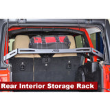 Adventure Rack Systems Elevated Interior Storage Rack System | JL Wrangler Rack Accessory - Modula Racks